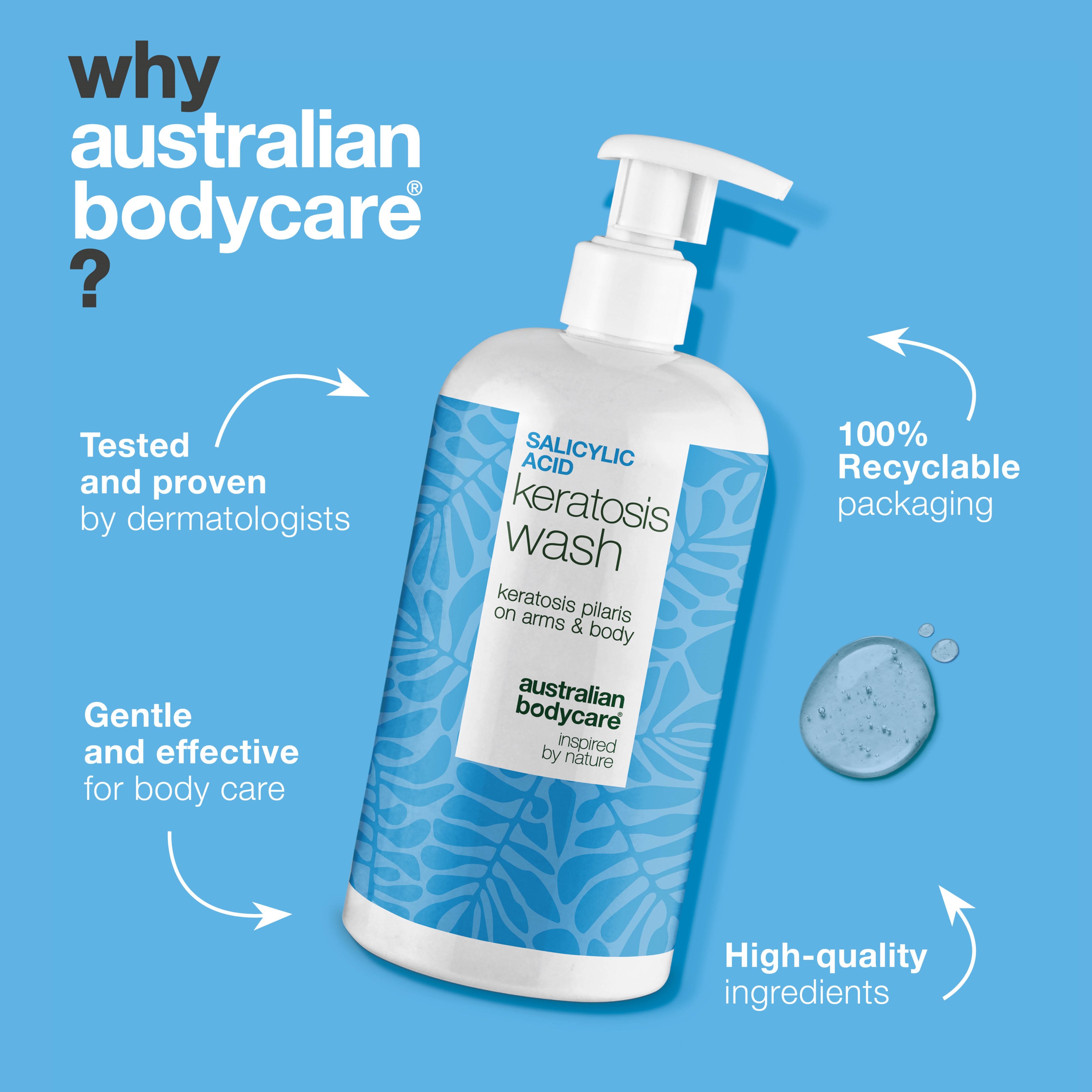 Australian Bodycare Salicylic Acid Keratosis Wash 500 ml (obrázok 4)