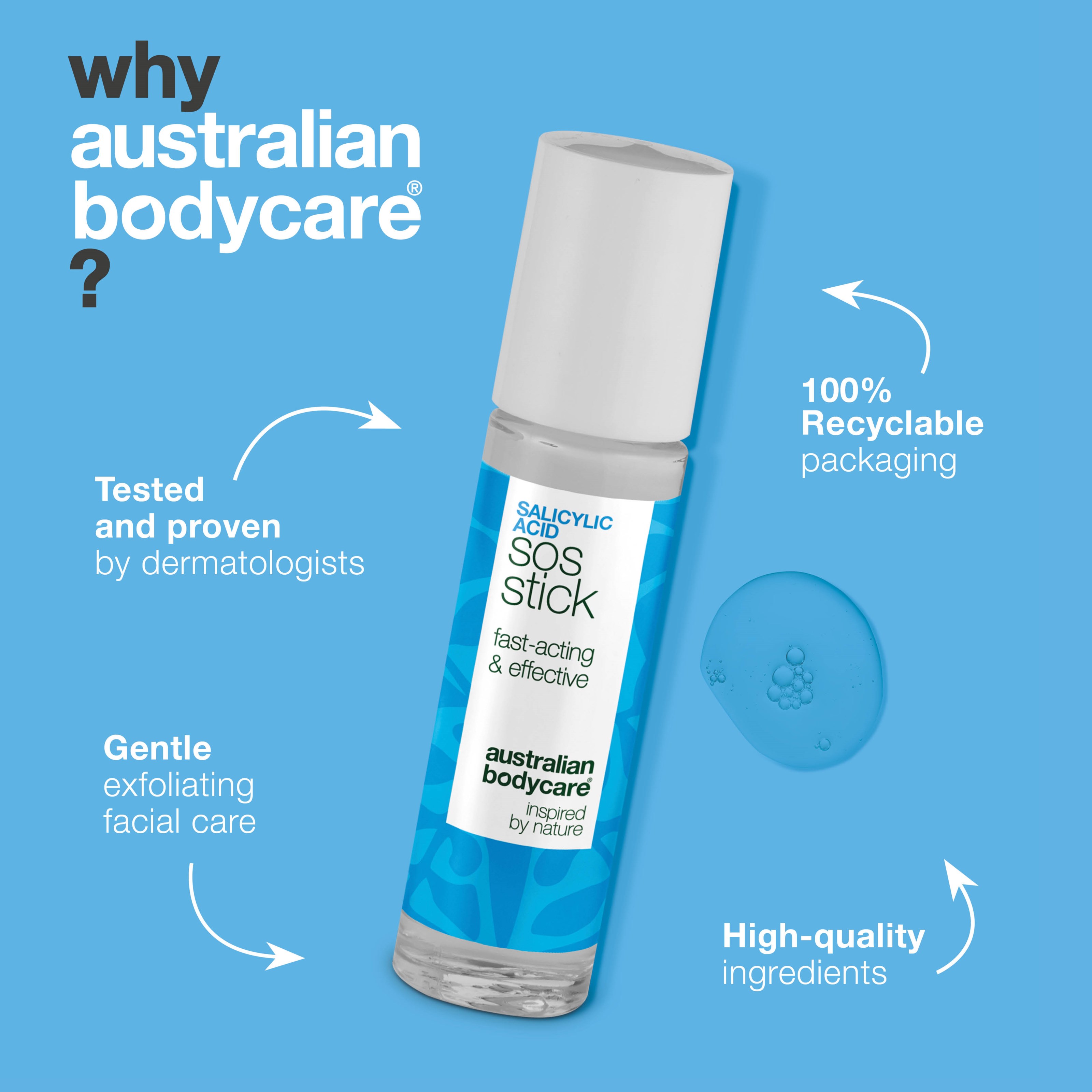 Australian Bodycare Salicylic Acid Sos Stick 9 ml (obrázok 4)