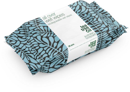 Australian Bodycare Wet wipes - Tea Tree Oil 36 st