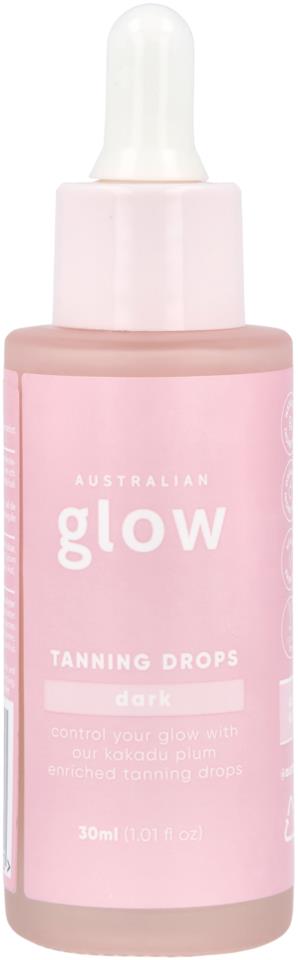 Australian Glow Self-Tan Drops with Kakadu Plum - Dark 30 ml