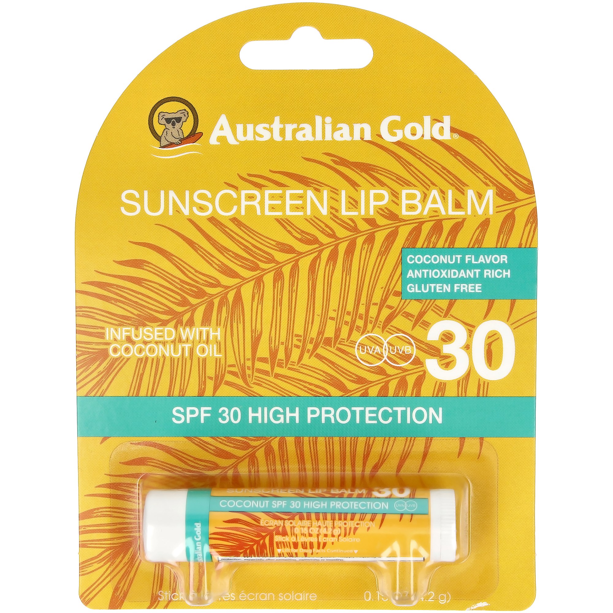 Australian Gold SPF 30 Lip Balm Blister billede