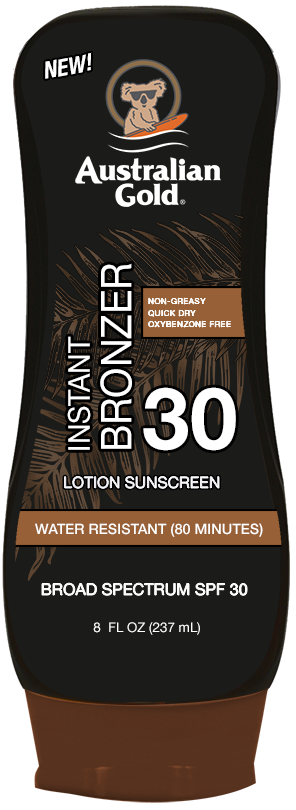 Australian Gold SPF30 Lotion With Bronzer 237 ml
