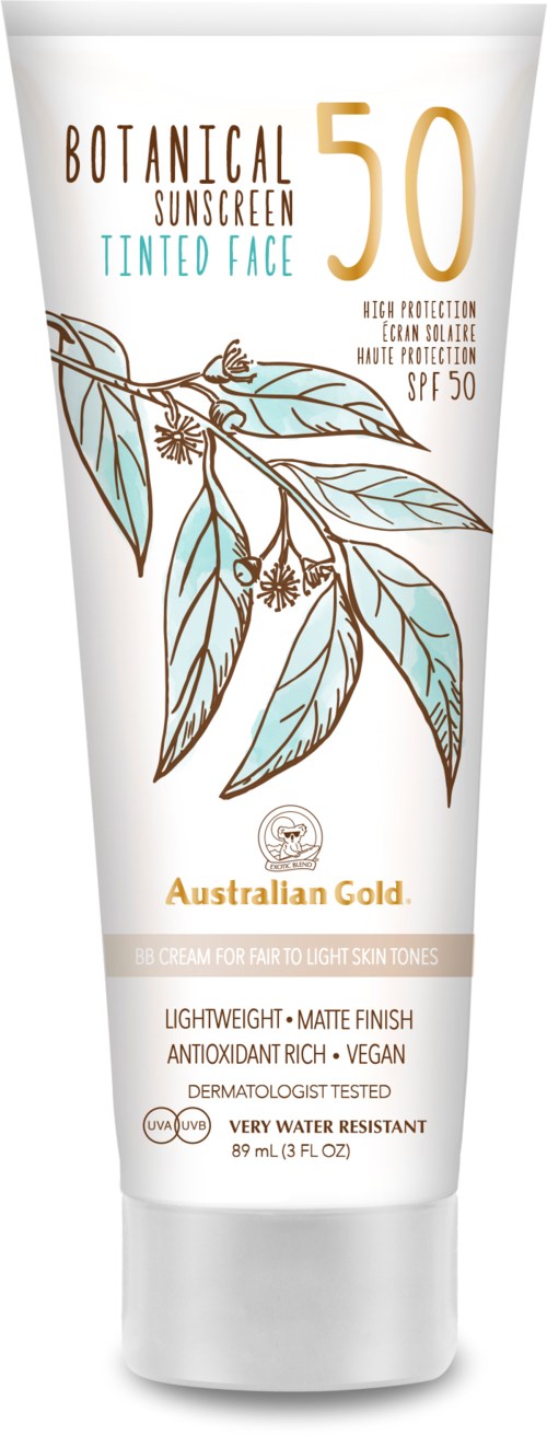 Australian Gold Botanical SPF 50 Botanical Tinted Face Light Light