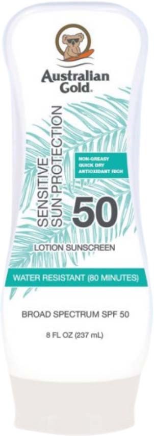 Australian Gold SPF 50 Sensitive Skin Lotion 237 ml