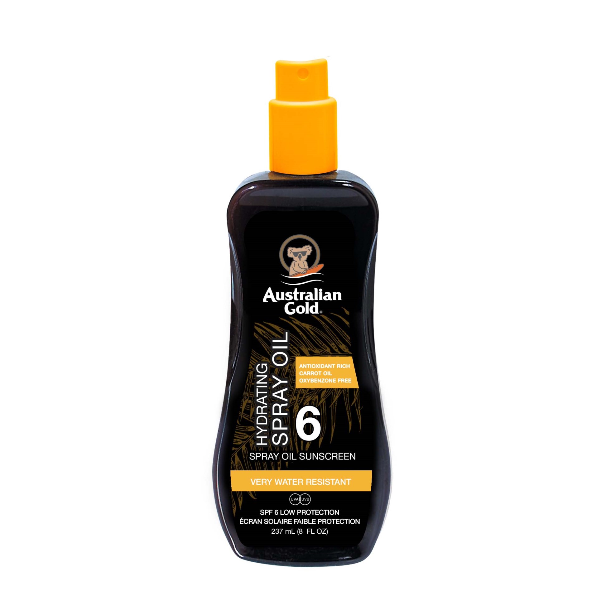 Läs mer om Australian Gold SPF 6 Carrot Intensifier Oil Spray 237 ml