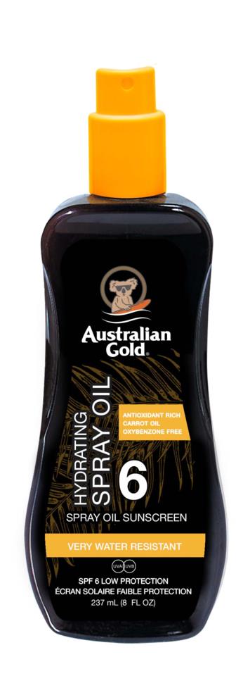 Australian Gold SPF 6 Carrot Intensifier Oil Spray 237 ml