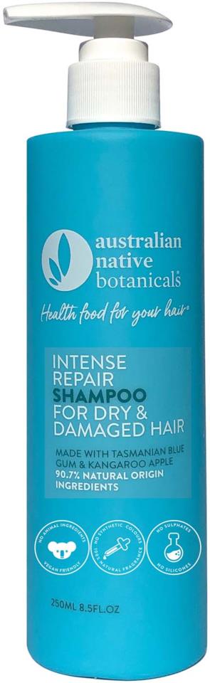 Australian Native Botanicals Intense Repair Shampoo - Dry Hair (blue) 250 ml