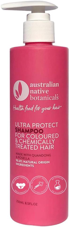 Australian Native Botanicals Ultra Protect Shampoo - Coloured Hair (pink) 250 ml