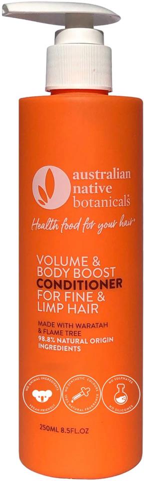 Australian Native Botanicals Volume & Body Boost Conditioner - Fine/Limp Hair (orange) 250 ml