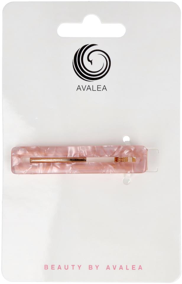Avalea clip shiny pink