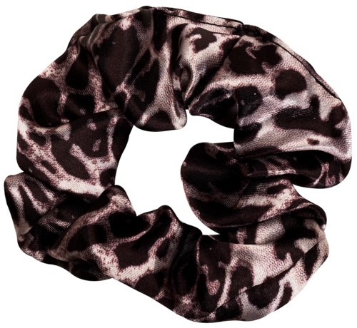 Avalea Scrunchie Leopardgrå