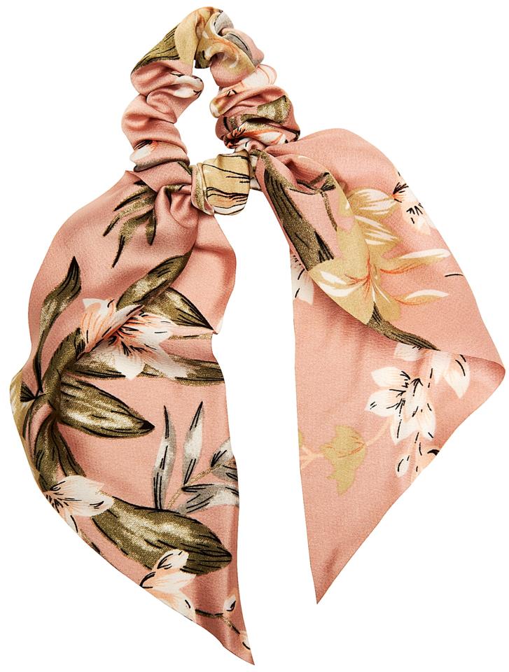Avalea scrunchie silke blomstret