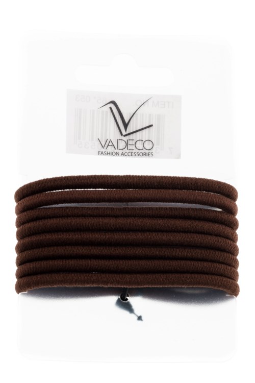Avalea Snoddar Tjock 8st utan metall 4mm Brun