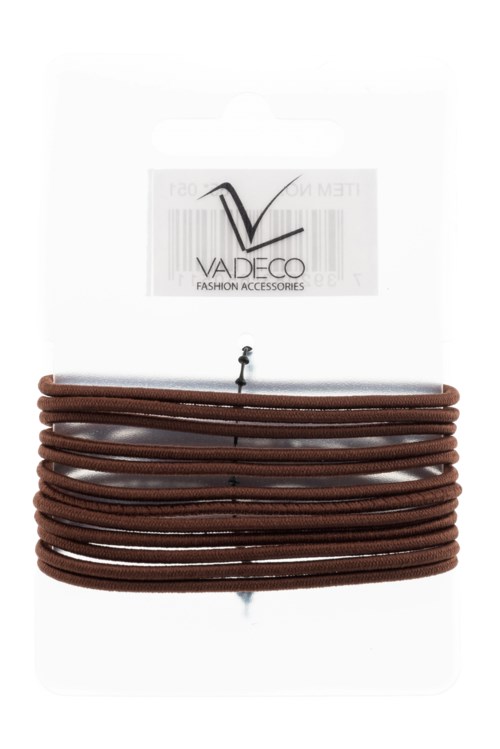 Avalea Snoddar Tunna 12st utan metall 2mm Brun