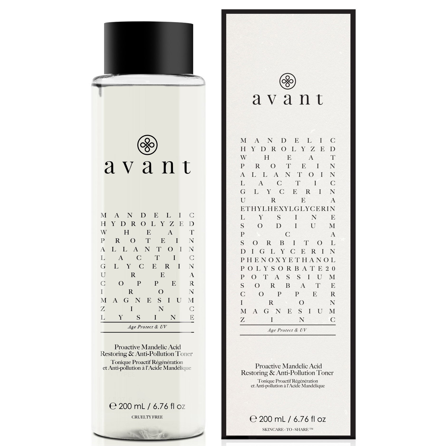 Avant Skincare Age Protect & UV Proactive Mandelic Acid Restoring & An