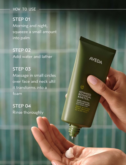 Aveda Advanced Botanical Kinetics Micro-Purifying Cleansing Mousse 150 ml