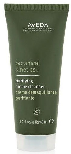 Aveda Botanical Kinetics puhdistuskerma puhdistusaine vihreässä putkilevyssä, tarkoitettu ihon puhdistukseen luonnollisilla aineilla.