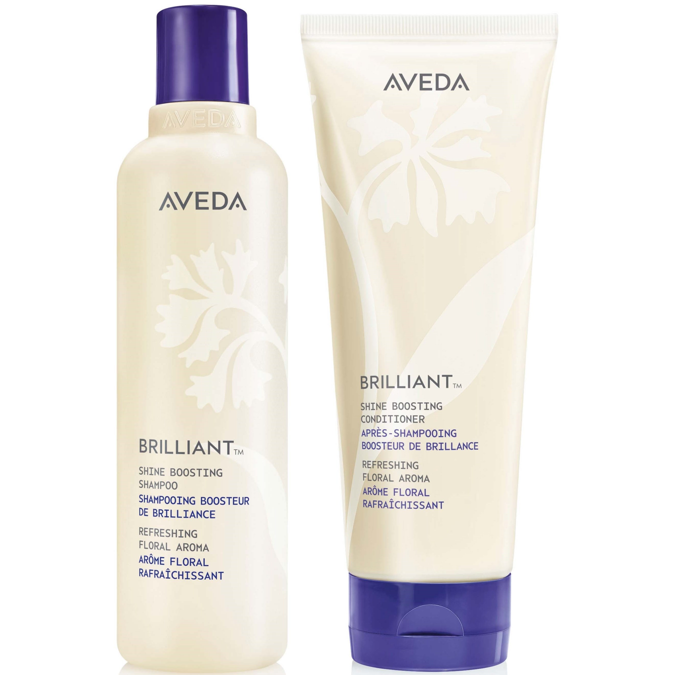 Aveda Brilliant Bundle Shine Boosting Shampoo 250 ml & Conditioner 250 ml