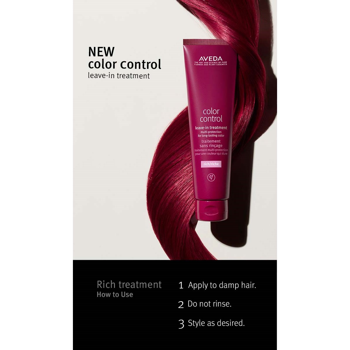 AVEDA Color Control Leave-In Crème Rich Treatment Travel Size 25 ml (obrázok 3)
