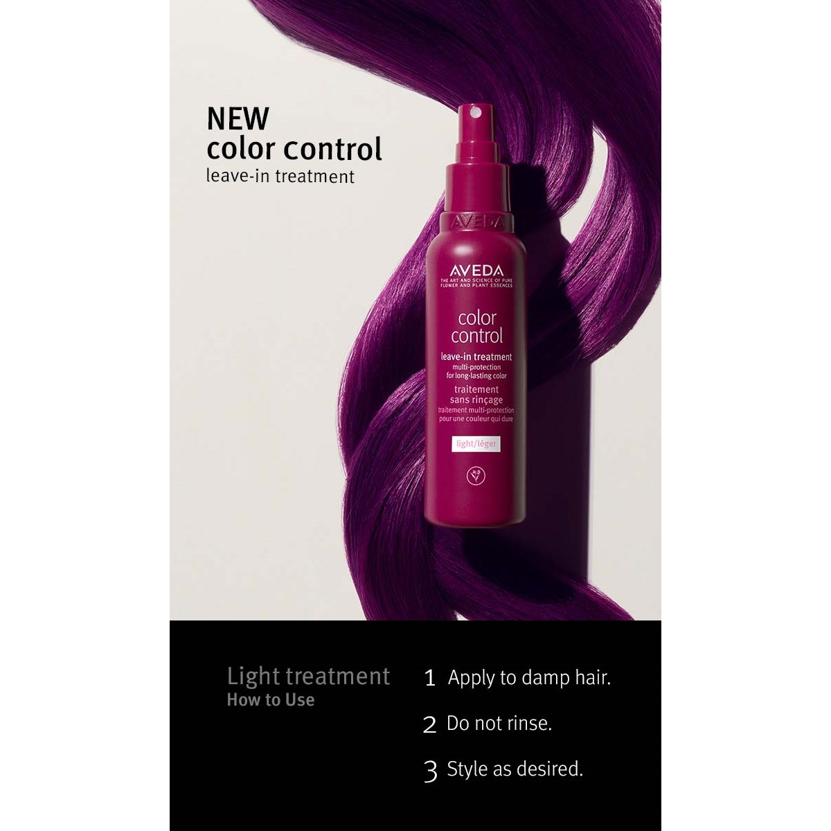AVEDA Color Control Leave-In Spray Light Treatment Travel Size 30 ml (obrázok 3)
