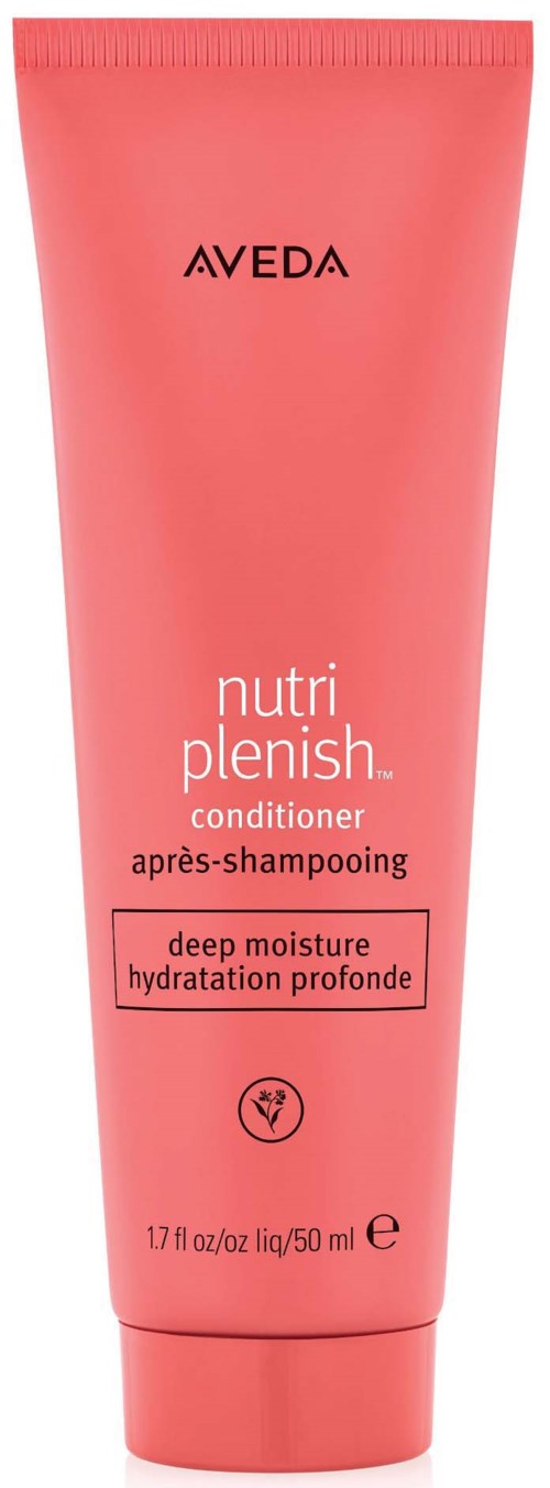 Różowa tubka odżywki Aveda Nutri Plenish, 50 ml, do głębokiego nawilżania.