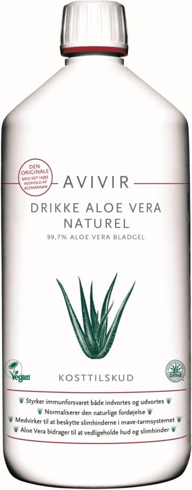 AVIVIR Aloe Vera Juice Natural 1000 ml