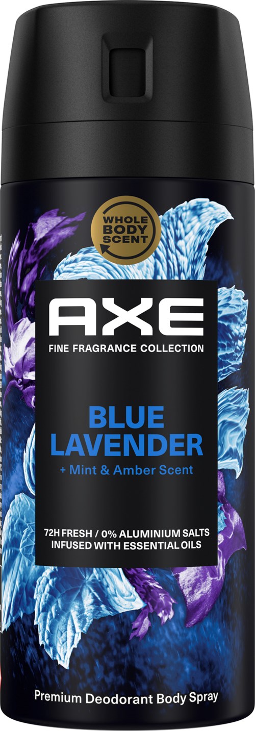 Axe 72h Fine Fragrance Blue Lavender Deodorant Bodyspray 150 ml