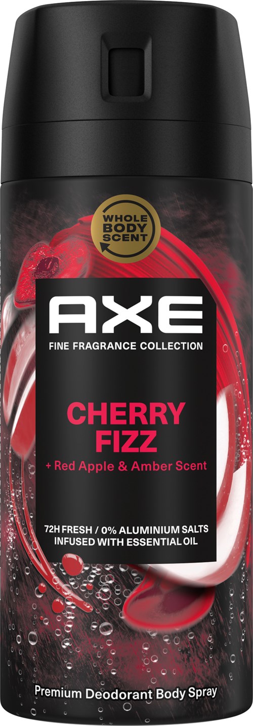 Axe 72h Fine Fragrance Cherry Fizz Deodorant Bodyspray 150 ml