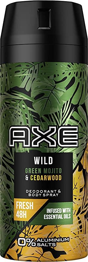 Axe Bodyspray Wild (Green Mojito + Cedarwood) 150ml
