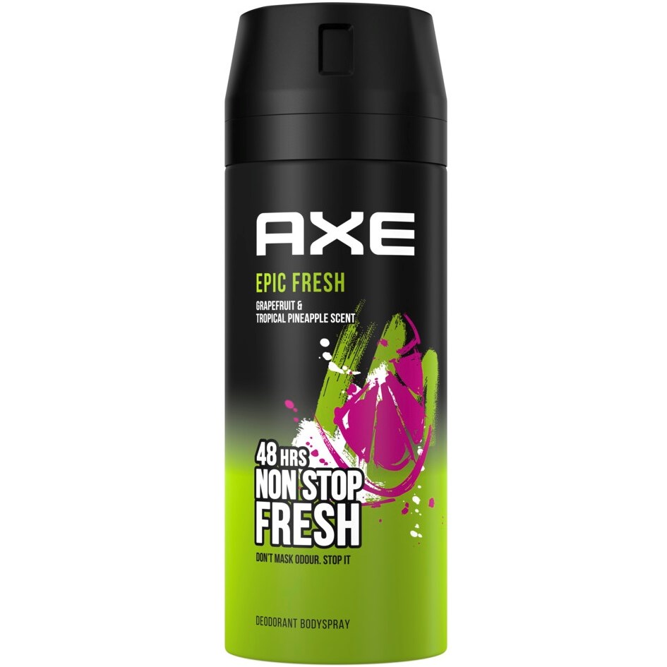 Läs mer om Axe Epic Fresh 48H Non Stop Fresh Deodorant Spray 150 ml