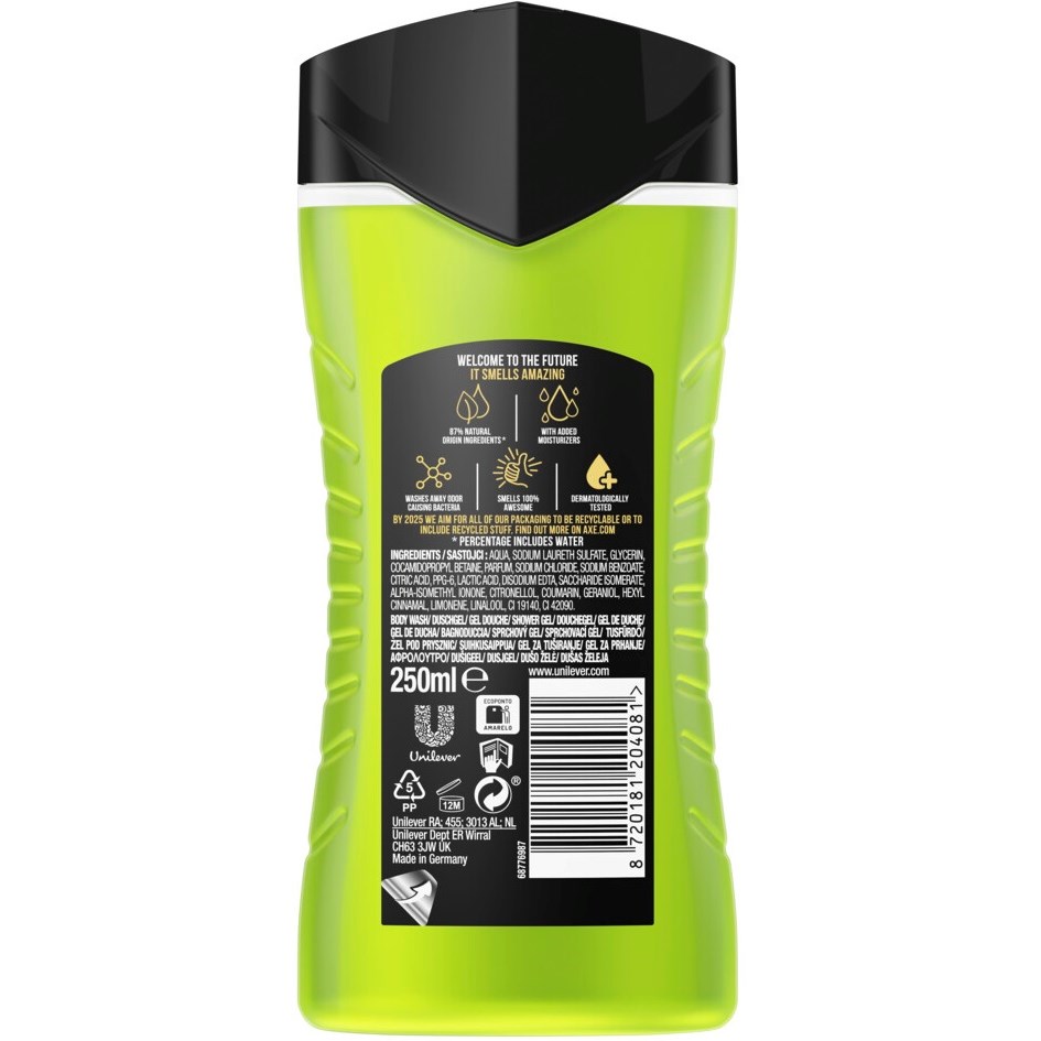 Alternativ bild 1 för Axe Epic Fresh Boost Shower Gel 250 ml