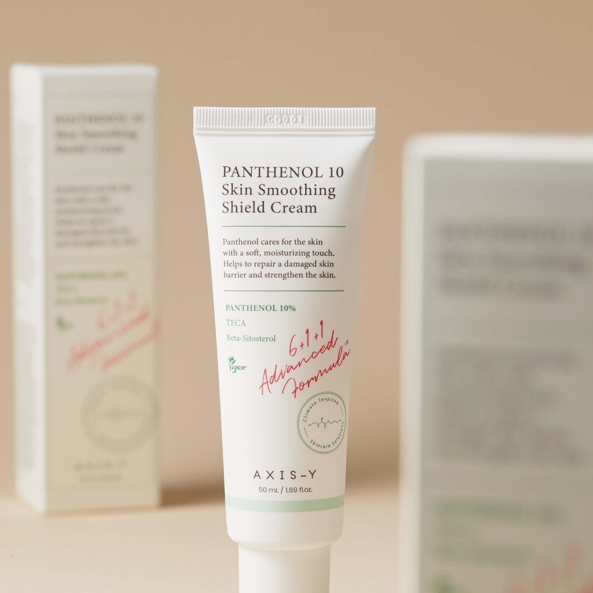 AXIS-Y Panthenol 10 Skin Smoothing Shield Cream 50 ml (obrázok 4)