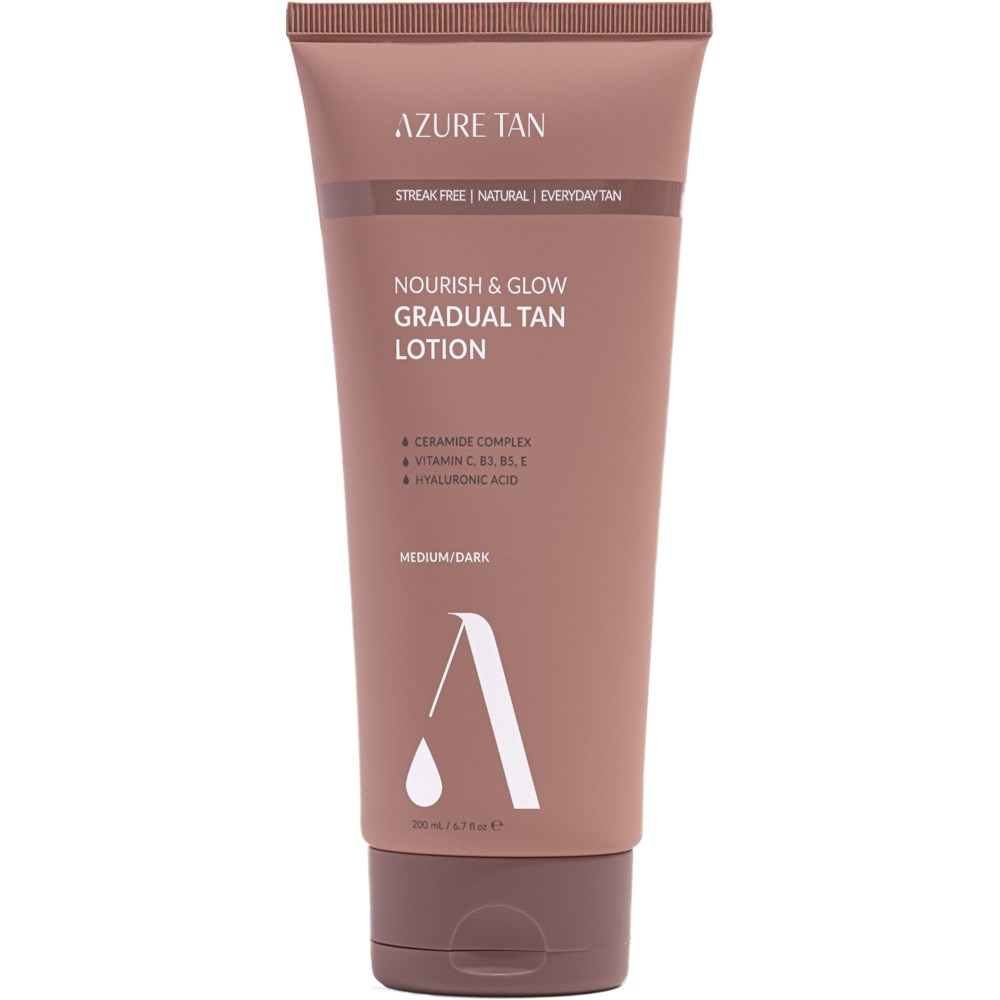 Azure Tan Azure Tan Nourish & Glow Gradual Tan Lotion Medium/ Dark