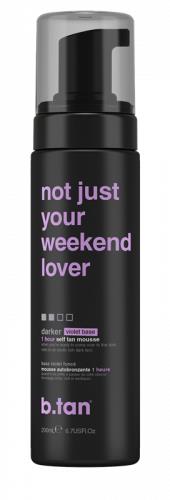 B-tan Self Tan Mousse Not just your weekend lover 200ml