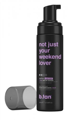 B-tan Self Tan Mousse Not just your weekend lover 200ml