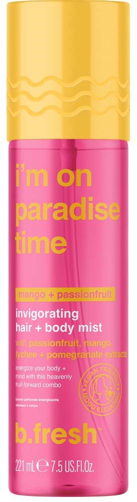 b.fresh I'm On Paradise Time - Invigorating Hair + Body Mist 221 ml