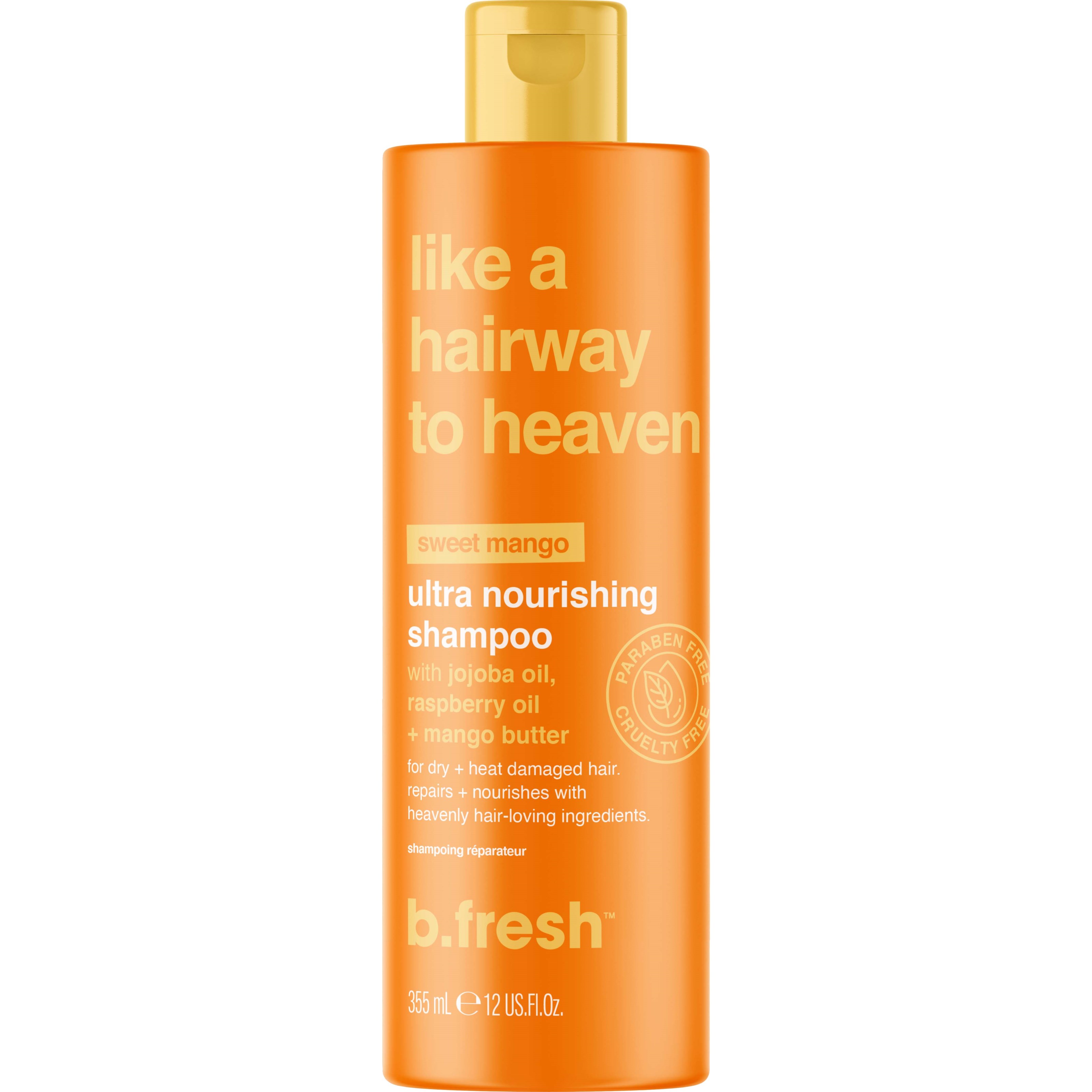 Läs mer om b.fresh Like a hairway to heaven ultra nourishing shampoo 355 ml