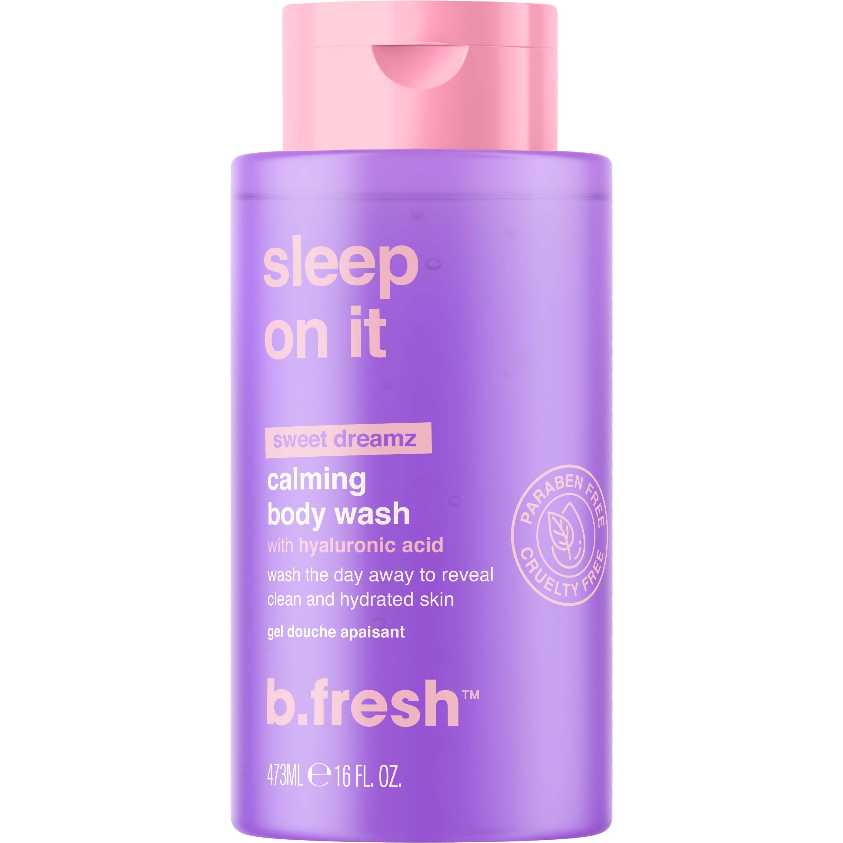 Läs mer om b.fresh Sleep on it calming body wash 473 ml