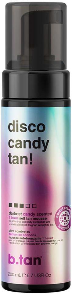b.tan Disco Candy Tan! Self Tan Mousse 200 ml