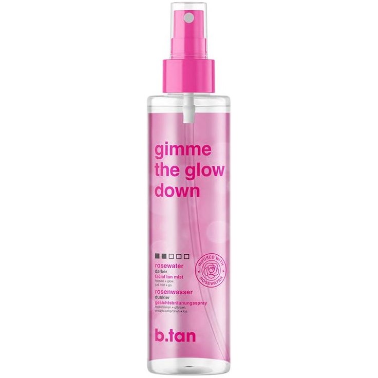 B-tan Gimme The Glow Down Facial Tan Mist 190 ml billede