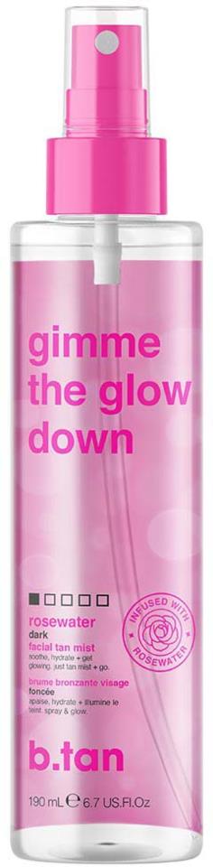 b.tan Gimme The Glow Down Facial Tan Mist 190 ml
