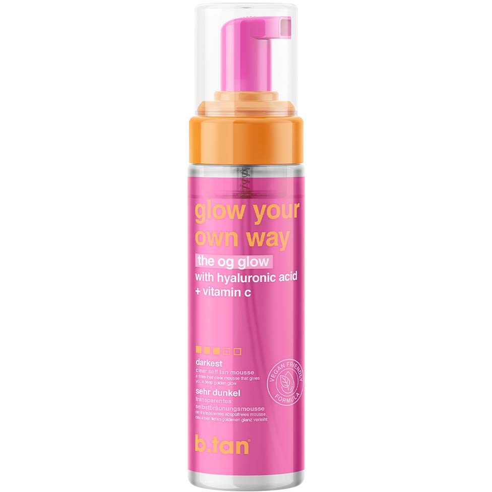 B-tan Glow Your Own Way OG Mousse 200 ml billede