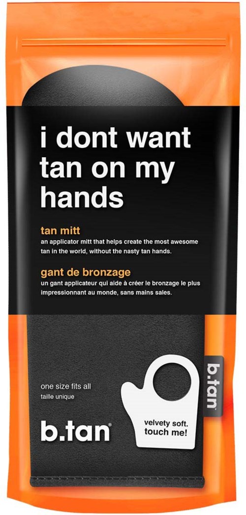 b.tan I Don't Want Tan On My Hands Tan Mitt