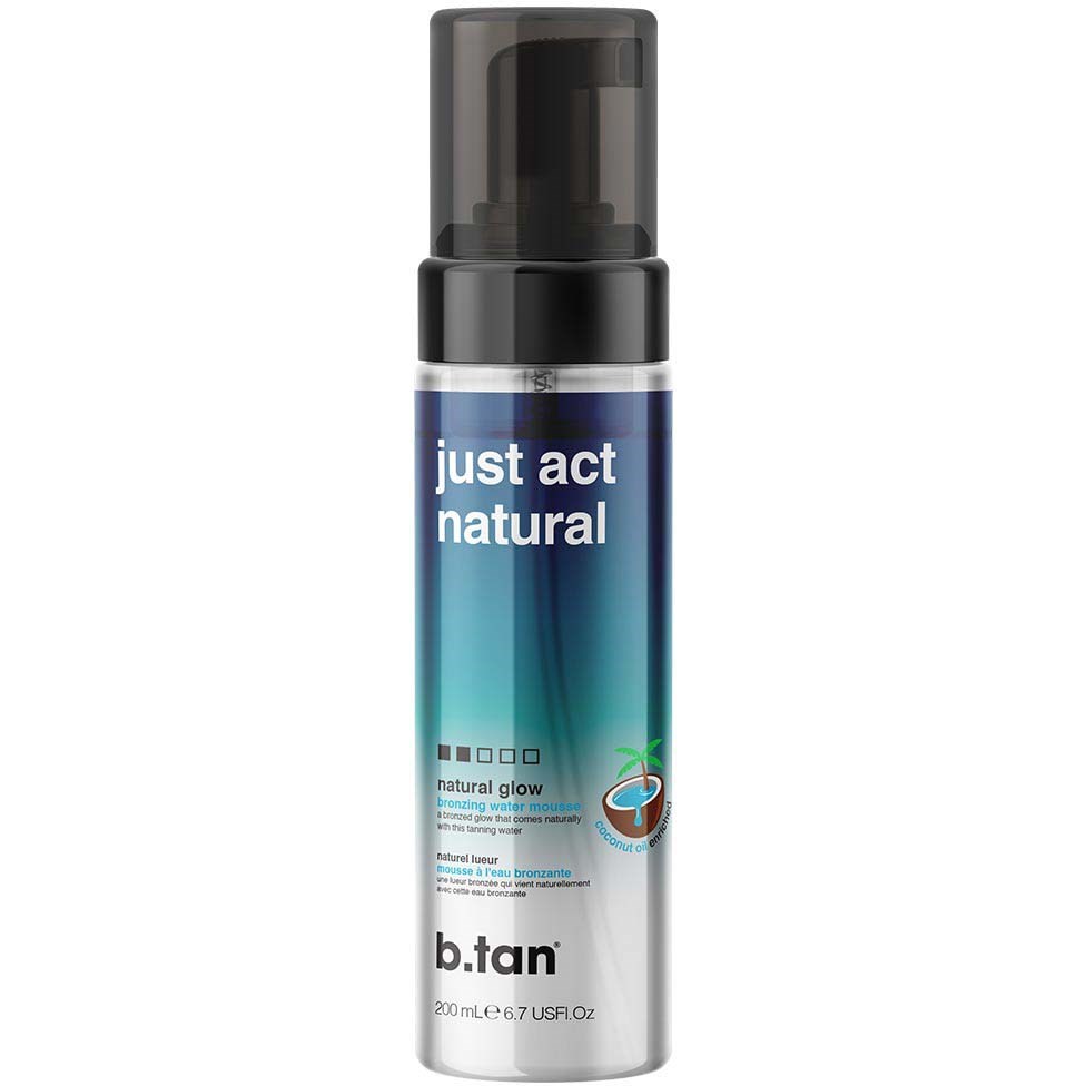 Produktfoto för b.tan Just Act Natural Bronzing Water Mousse 200 ml