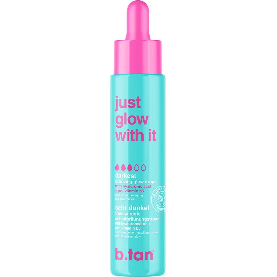 B-tan Just Glow With It Bronzing Glow Drops 40 ml billede