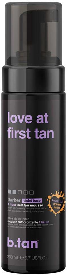 b.tan Love At First Tan Self Tan Mousse 200 ml