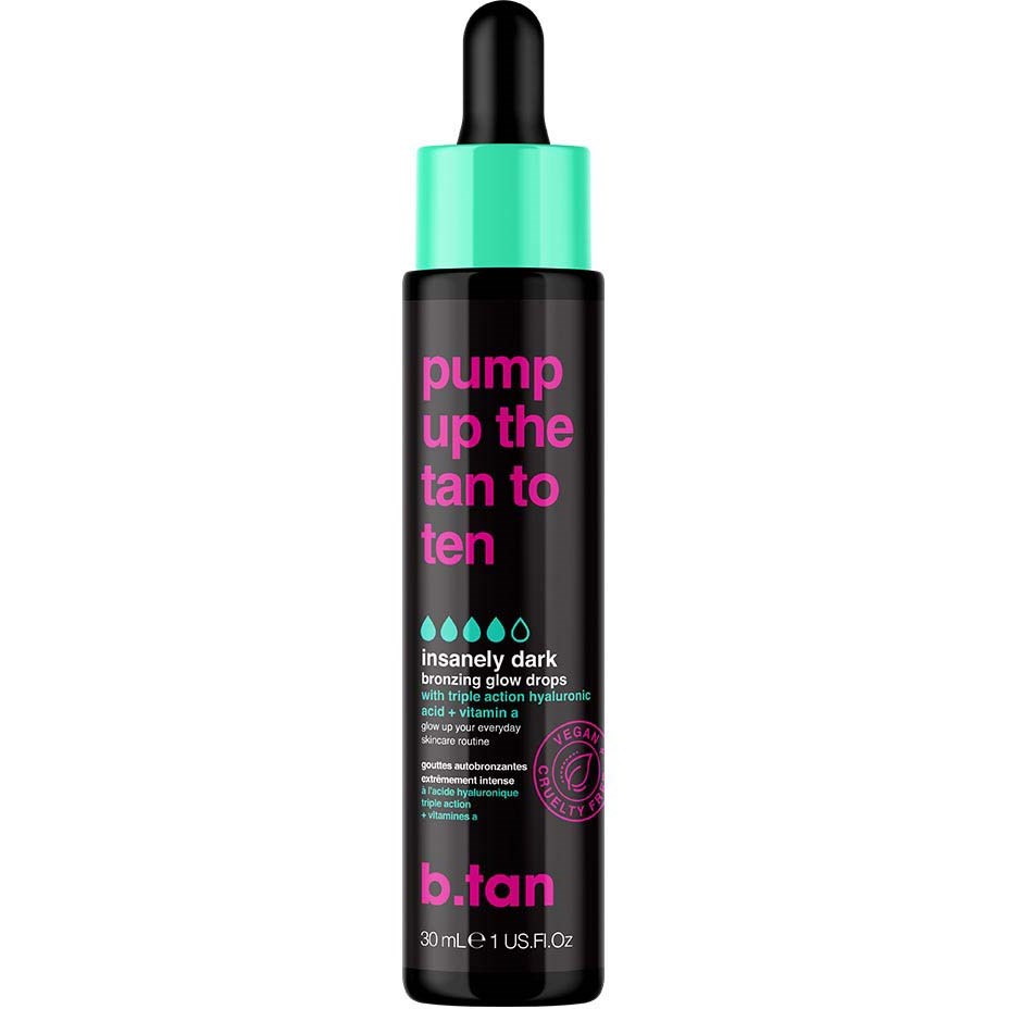 Läs mer om b.tan Pump Up The Tan To Ten Bronzing Glow Drops 30 ml