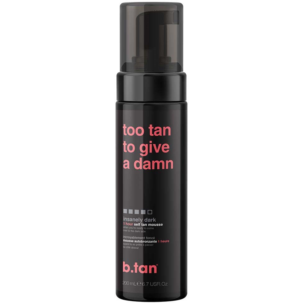 Läs mer om b.tan Too Tan To Give A Damn Self Tan Mousse 200 ml