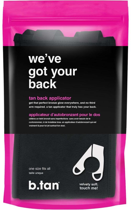 b.tan We've Got Your Back Tan Mitt