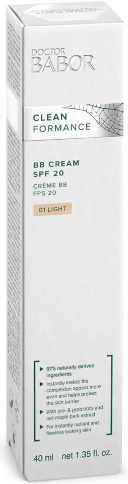 Babor CLEANFORMANCE BB Cream Light 40 ml
